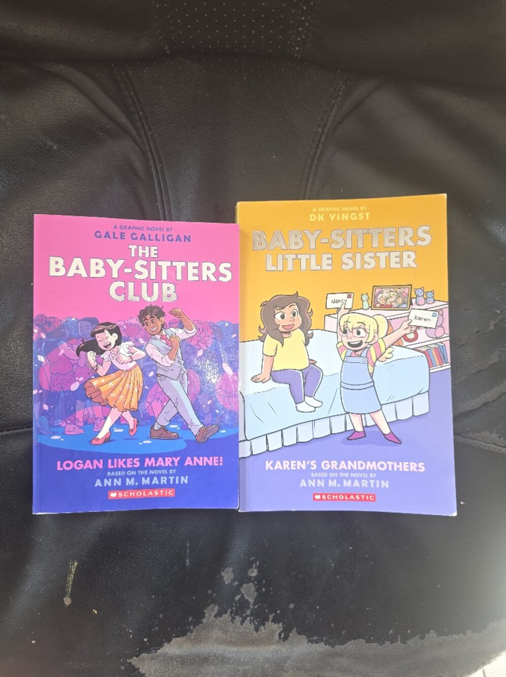 The Baby-sitters Graphic Novels Lot Of 2 (Little Sister) Ann M. Martin VG